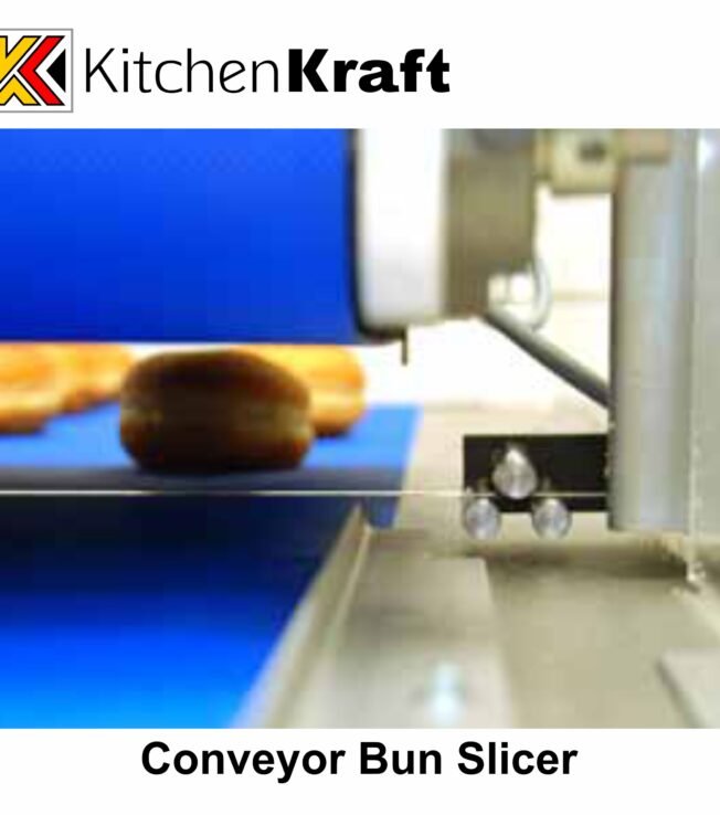 Conveyor Bun Slicer