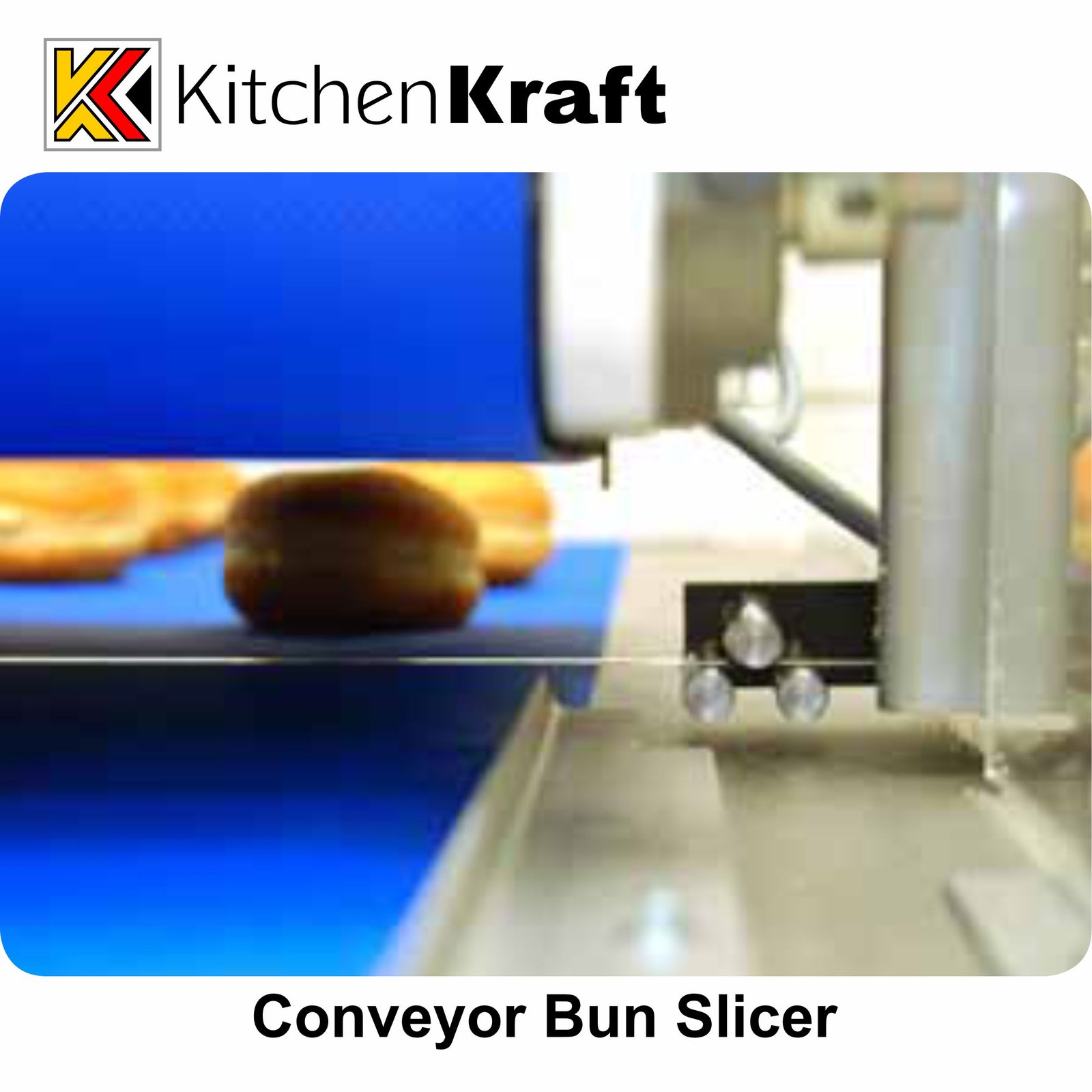 Conveyor Bun Slicer