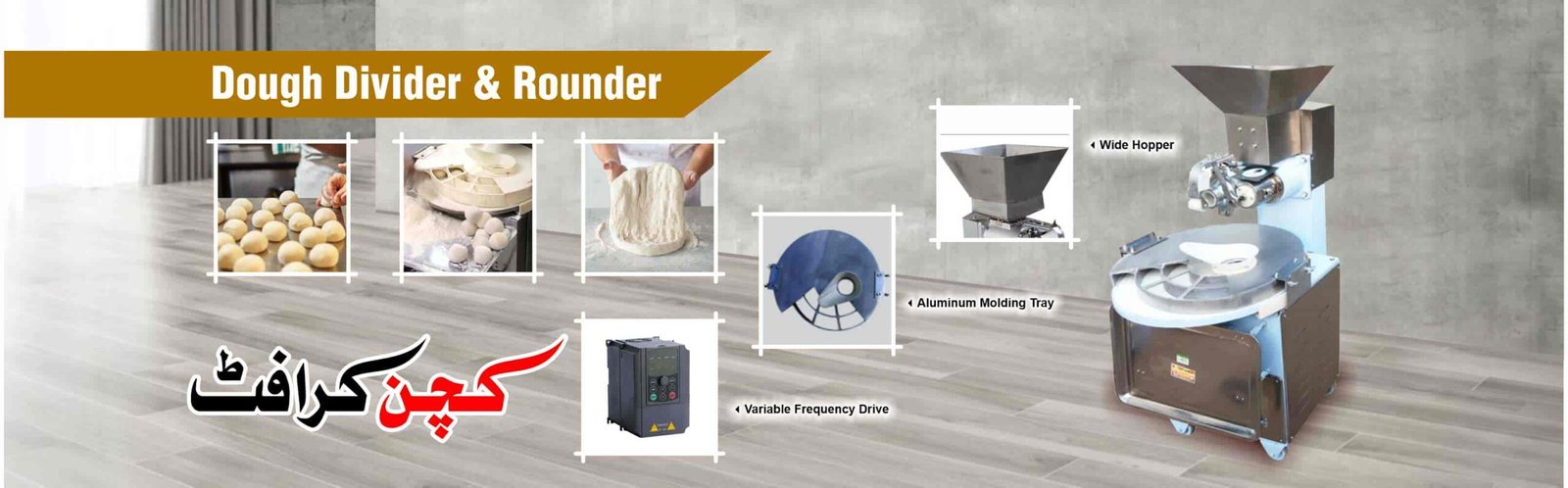 Kitchen Kraft Dough Divider and Rounder