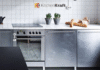 Domestic Stainless Steel Kitchen