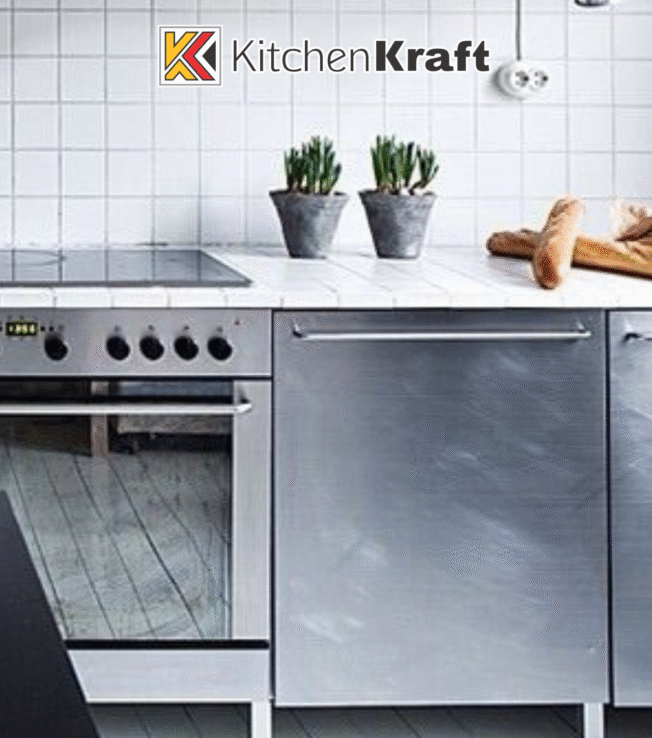Domestic Stainless Steel Kitchen