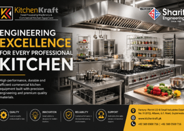 Commercial kitchen equipment in Pakistan by KitchenKraft