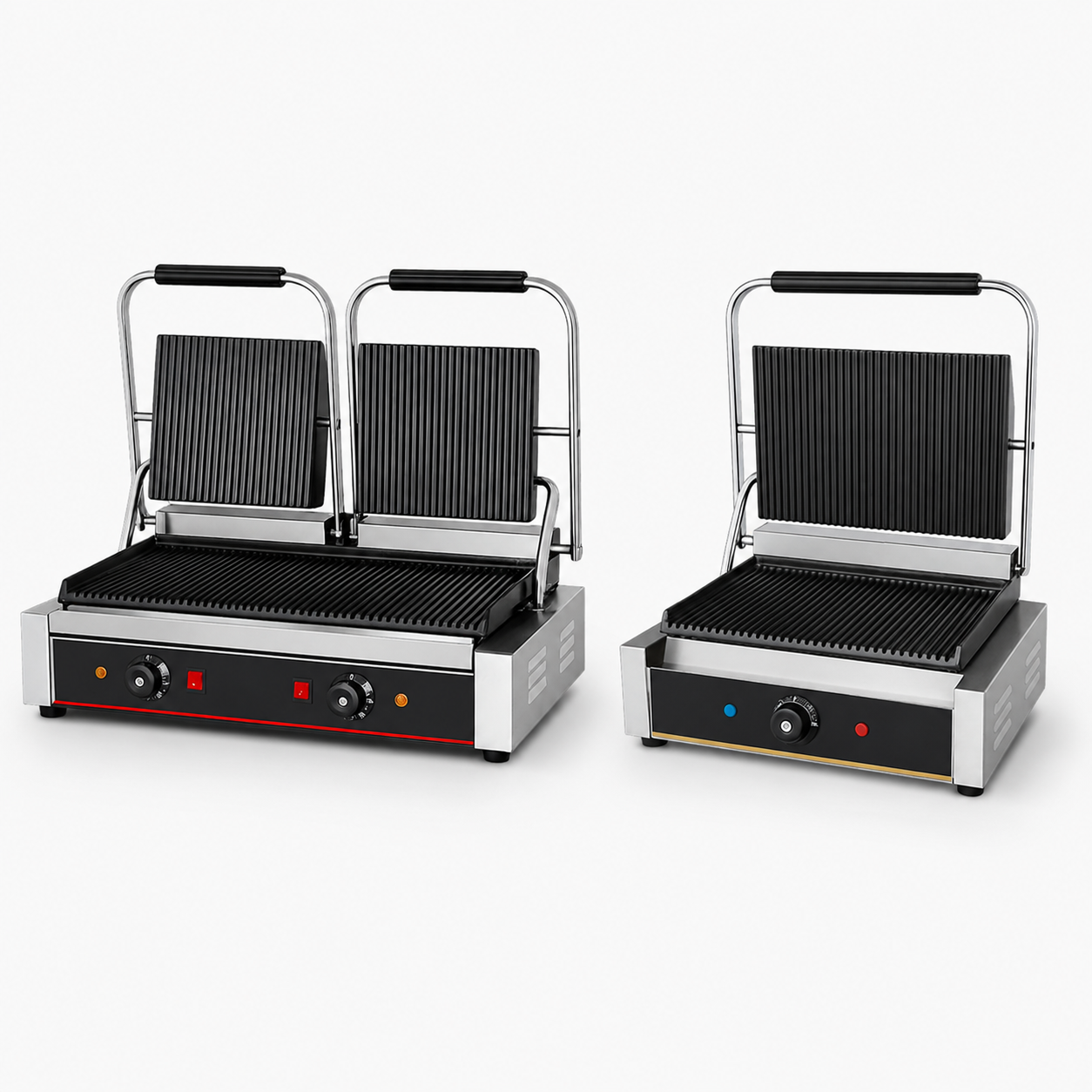 Kitchen Kraft Commercial Single and Double Panini Sandwich Grill PSG-123