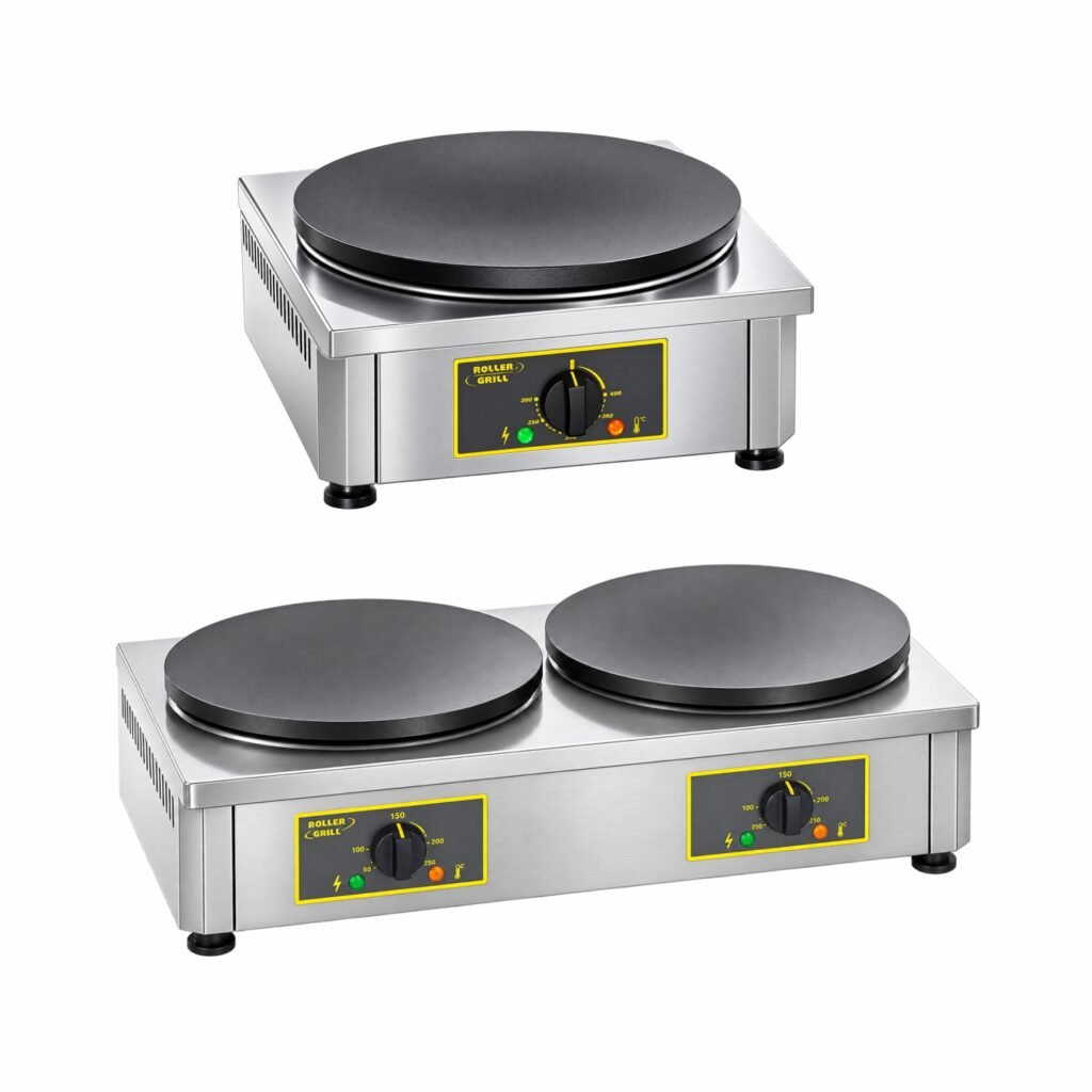 Commercial Single & Double Crepe Machine – CM-123 / CM-456