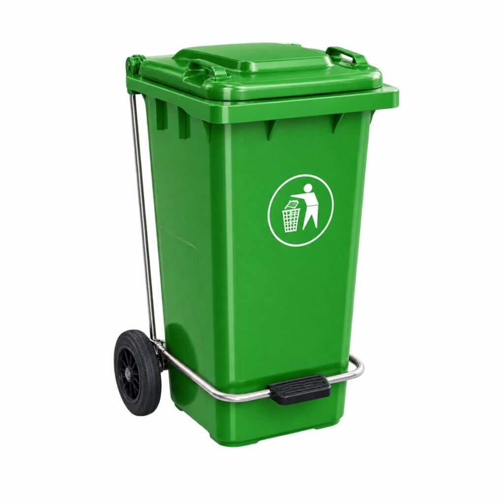 240 Ltr Dustbin With Paddle – DP-240